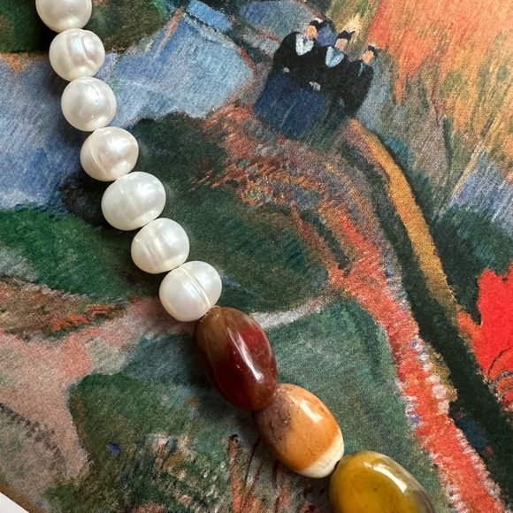 Freshwaterer pearl necklace - Picture 5 of 5